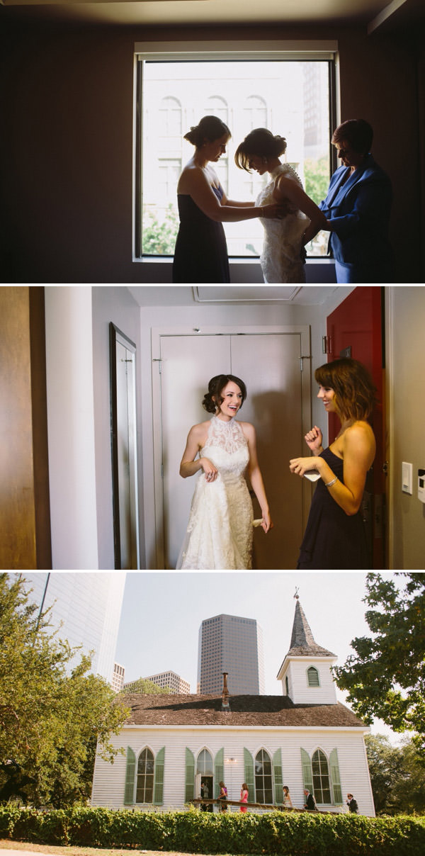 wedding photography in downtown Houston