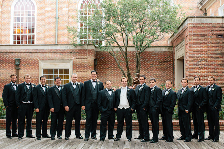 wedding ceremony photos at st. luke's united methodist church