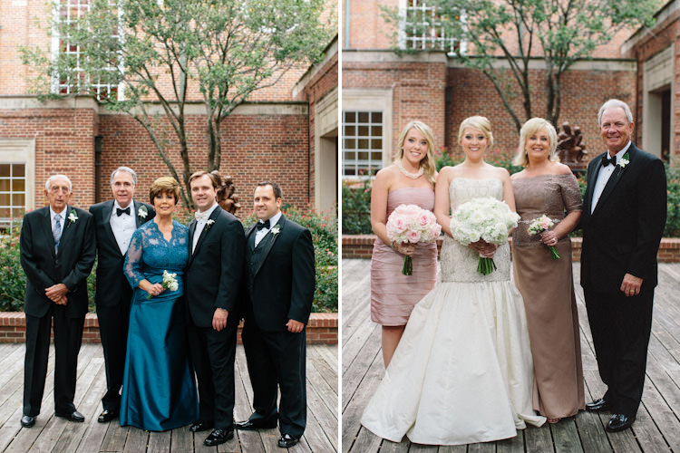 wedding ceremony photos at st. luke's united methodist church