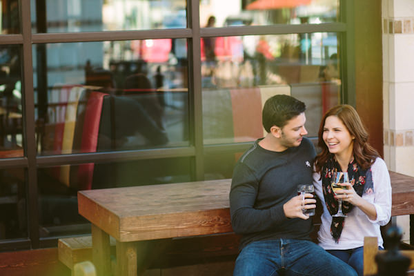 Engagement photos at LaCenterra in Katy Tx