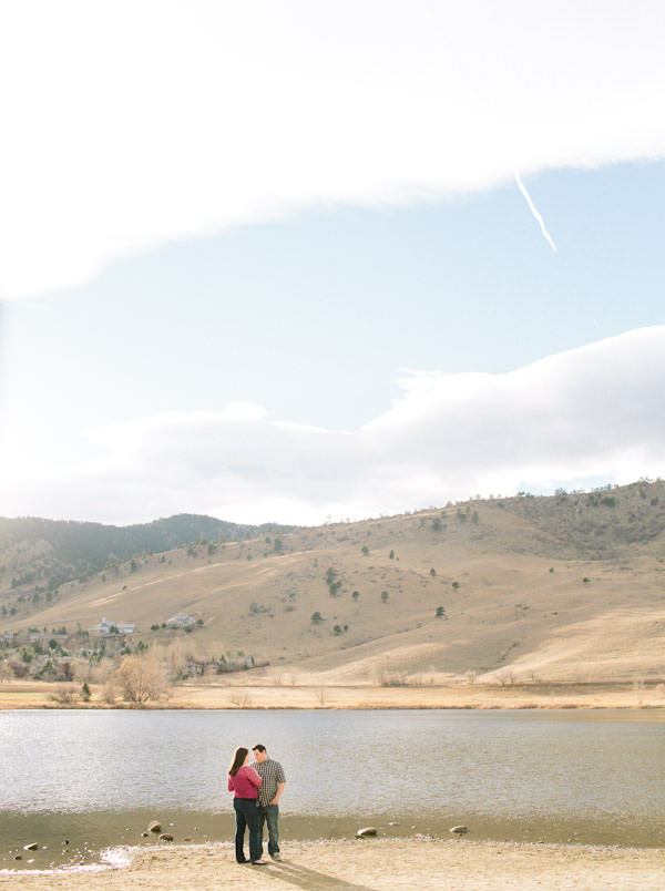 Engagement portraits in Boulder Colorado.