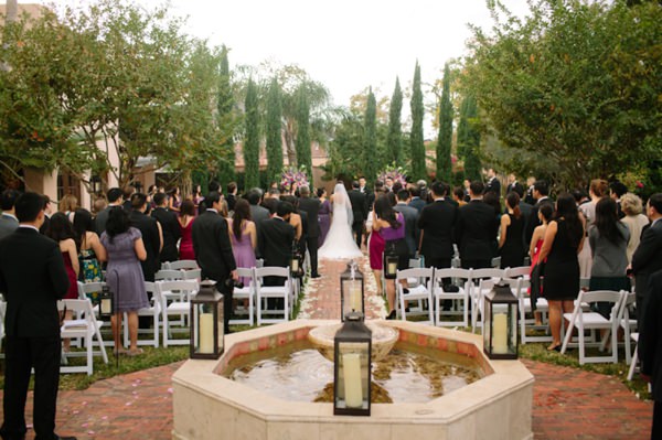 Wedding Ceremony and Reception at The Parador in Houston