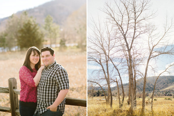 Engagement portraits in Boulder Colorado.