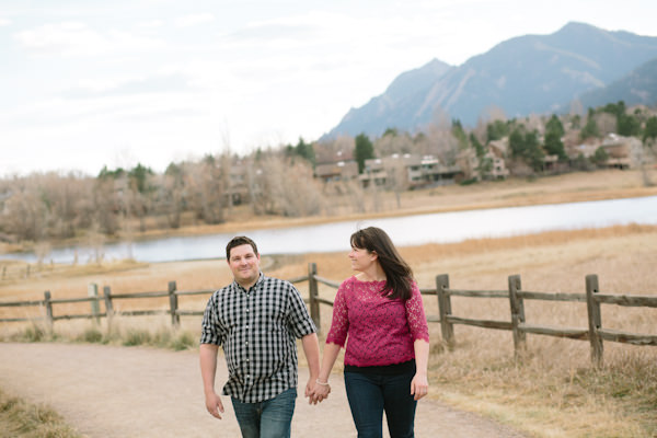 Engagement portraits in Boulder Colorado.