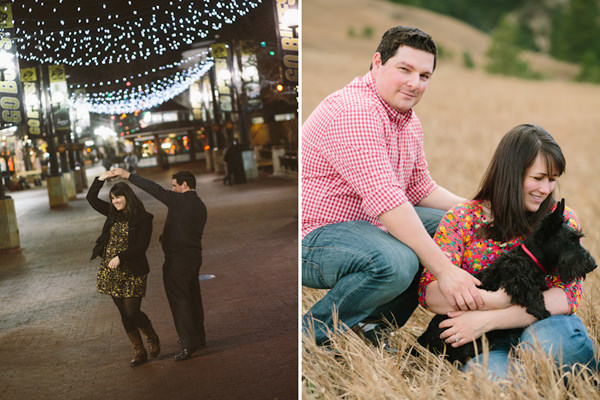 Engagement portraits in Boulder Colorado.