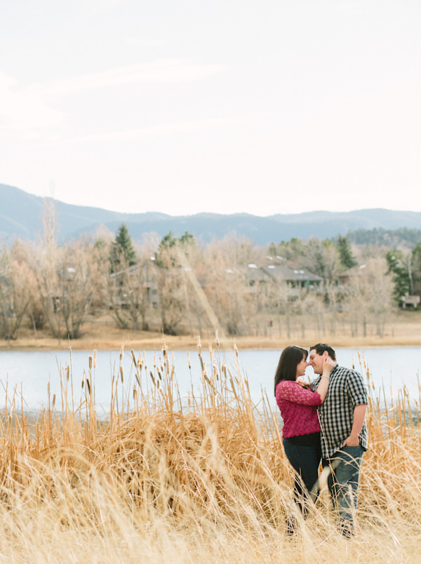 Engagement portraits in Boulder Colorado.