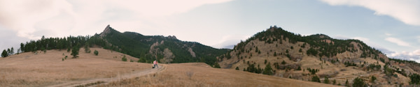 Engagement portraits in Boulder Colorado.