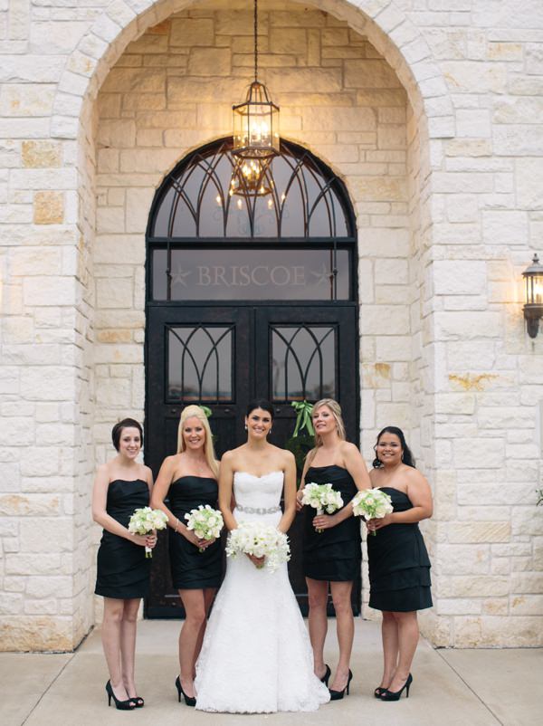 Bridal party shot