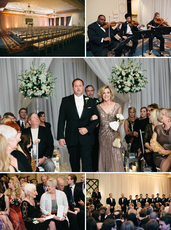 Wedding ceremony and reception at The Houstonian