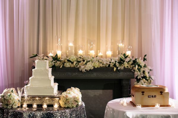 Wedding ceremony and reception at The Houstonian