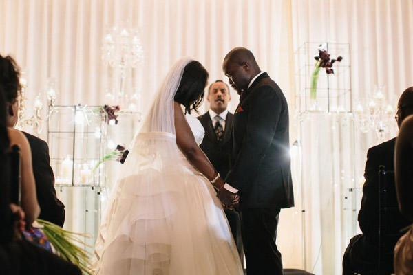 Wedding ceremony in Grapevine Room