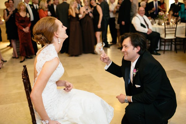 bell tower on 34th garter toss