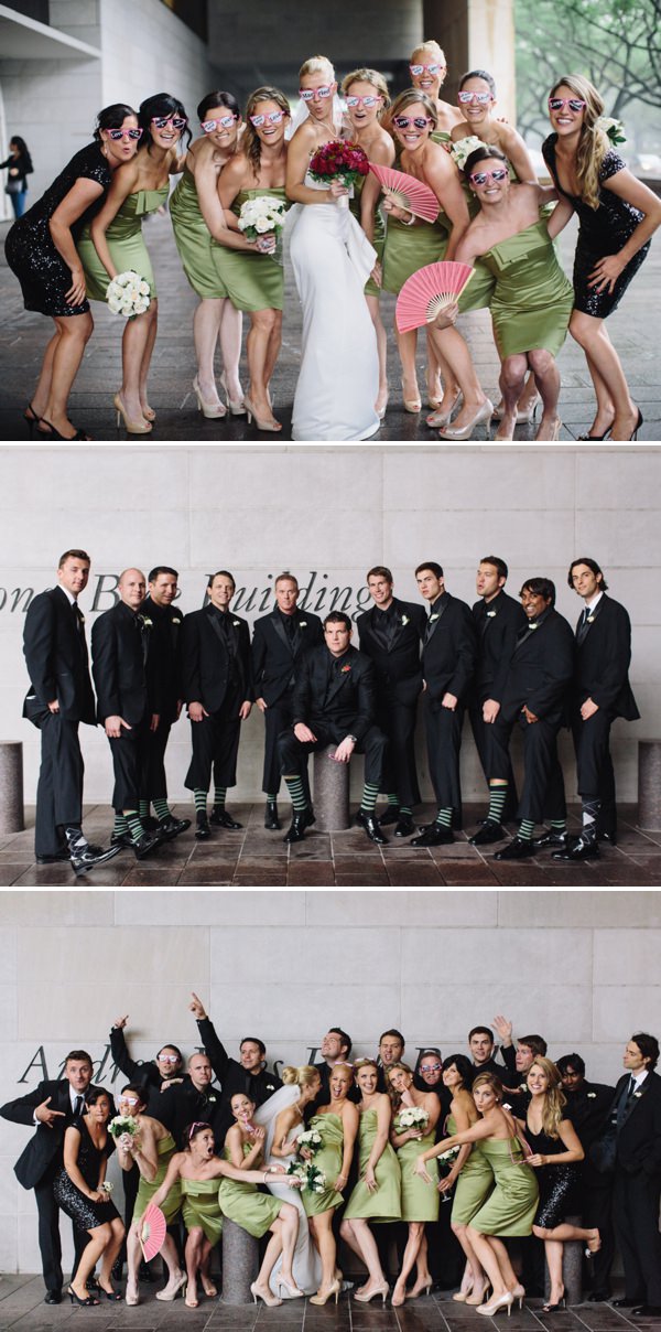 fun wedding party pictures