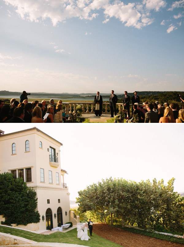 villa de lago wedding ceremony