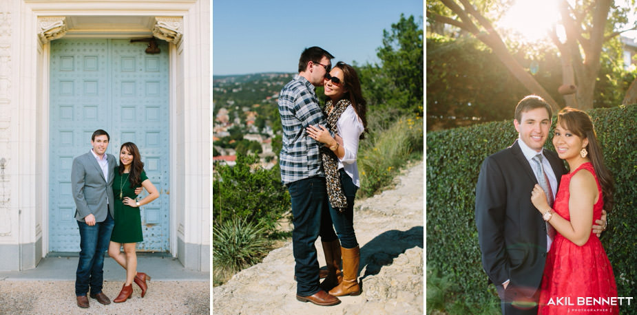 UT Austin Engagement Photos