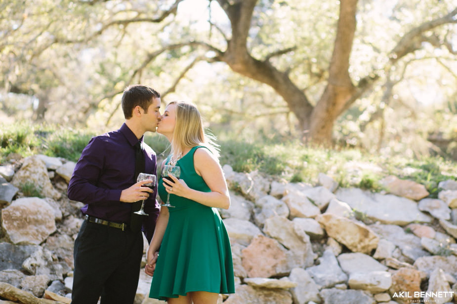 Engagement portraits in Austin Texas