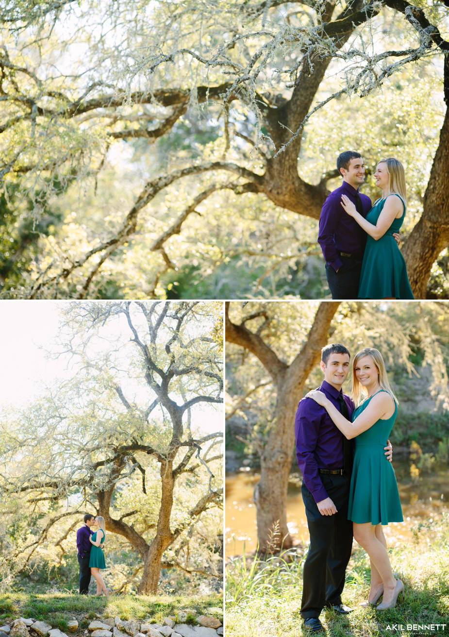 Engagement portraits in Austin Texas