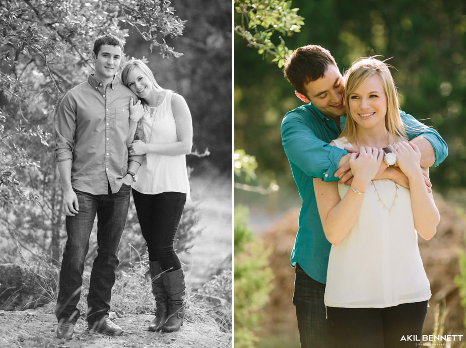 Engagement portraits in Austin Texas