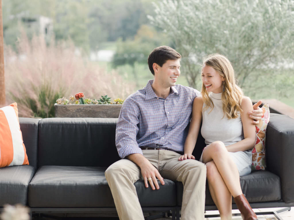 Texas Ranch Engagement Photography